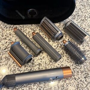 Dyson AirWrap Multi-Styler Complete Long in Nickel Copper